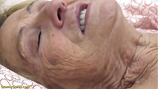 sexy 90 years old granny gets guestimated fucked